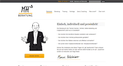 Desktop Screenshot of mh-beratung.com